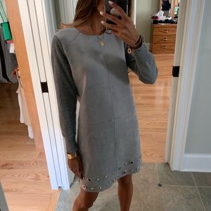 Super cute grey long sleeve dress